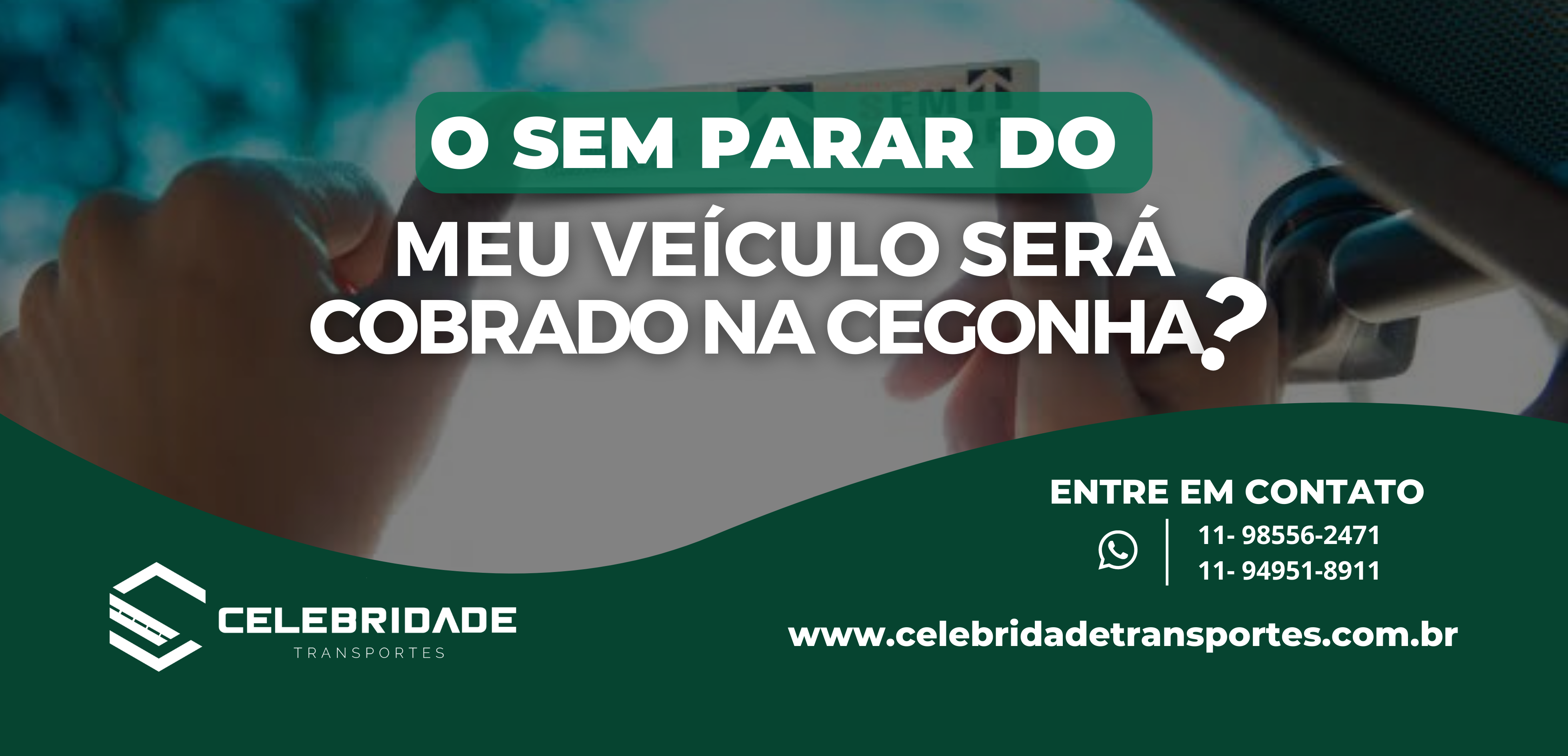 Imagem O semparar do meu veículo será cobrado na cegonha?